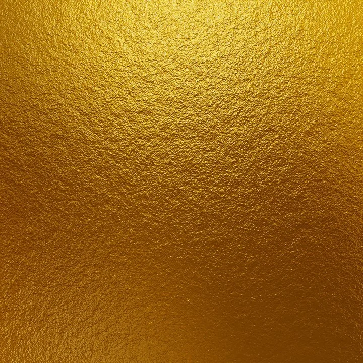 Gold hairline PVD finish